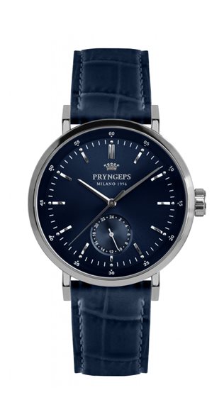 Orologio Pryngeps Uomo ROMA in Acciaio A1205/P BLU - A1205/P BLU